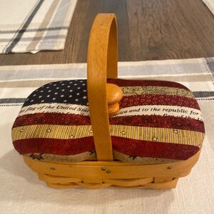Small Longaberger Basket Set-never used